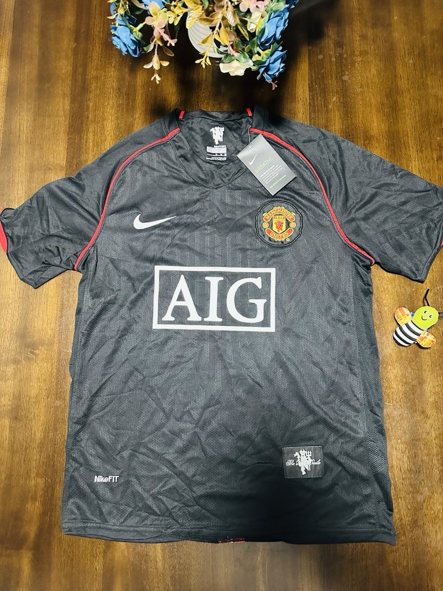 Cristiano Ronaldo 2008 Manchester United Away Kit Champions League