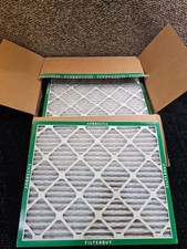  QTY 4 Filterbuy 20x24x1 Pleated Air Filters for HVAC AC Furnace MERV 8 