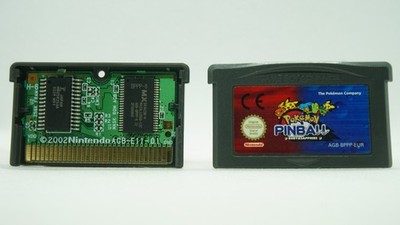 Pokémon Pinball Rubin Saphir Nintendo Gameboy Advance GBA Ruby Sapphire Rare