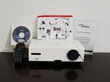 Optoma ES522 DLP Projector, Excellent Condition **Complete Kit: FB+ORIGINAL BOX+HDMI Adapter**