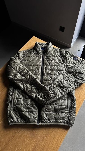 Men Napapijri Jacket Khaki 38 / M / 46 #B6SP