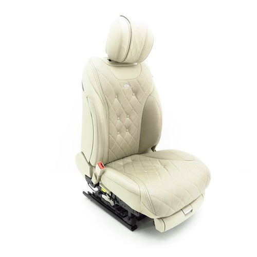 Sitz vorne links Seidenbeige Mercedes S-KLASSE W222 X222 Maybach