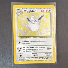 Pokémon TCG Wigglytuff 16/64 Jungle Holo Rare English 1999 on eBay