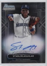 2022 Bowman Sterling Prospect Auto Starlin Aguilar #PA-SA Auto 1g2w