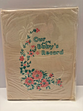 VTG 1941 SANTITOY "OUR BAY'S RECORD" BOOK NEVER USED W/BOX