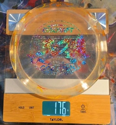 Discraft 2023 CCR Open Z Jawbreaker Raptor - NO INK 9.5/10 Party Time Foil