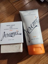 Jeremy's POST SHAVE BALM 6 oz WITH BODY SOAP - 8 OZ