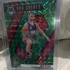 Panini 2024-25 Mosaic NBA Greats Prizm Insert Yao Ming Houston Rockets #294