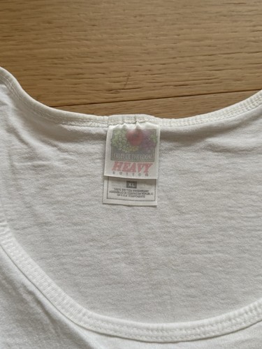 Vintage Porsche Tank Top - Nothing Even Comes Close - White Size XL Hanes Heavy - Picture 3 of 9