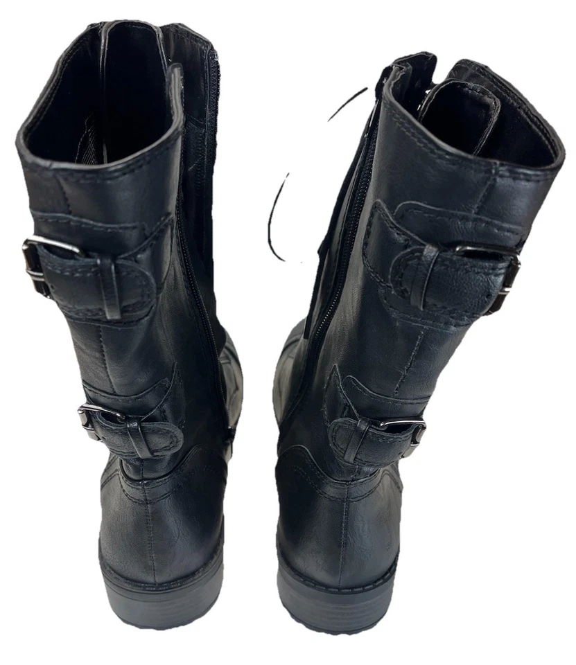 Bota militar/combate Soda Dome altura media pantorrilla “11” talla 10 ligera para mujer Foto 2 de 4