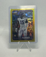 Topps Chrome Dallas Turner Rookie #217/75 Minnesota Vikings NFL Football Card