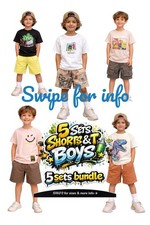 Boys Sets Bundle T  Shorts Sets Mix Brands Everyday Play Sets