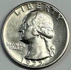 1932-D Washington Quarter, Uncertified, NR.