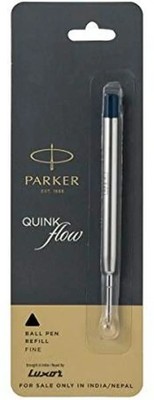 Parker Quink Flow Ball Point Pen Refill BallPen | Black Fine Brand New Sealed