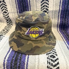 Cappello Berretto Ultra Game LA LAKERS Verde Mimetico Bucket Los Angeles NBA 🟡🟣