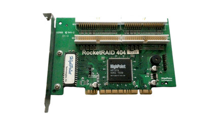 High Point Rocket Raid 404 4-Channel IDE Raid PCI Controller Card