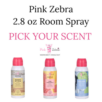 Pink Zebra 2.8 fl oz Room Sprays - Over 45 Scents to Choose From
