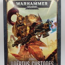 Warhammer 40k Codex: Adeptus Custodes Hardcover 8th Edition 