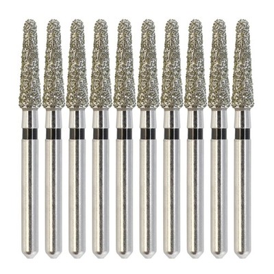 Multi-Use Dental Diamond Burs Round End Taper FG 856/021SC Super Coarse Grit