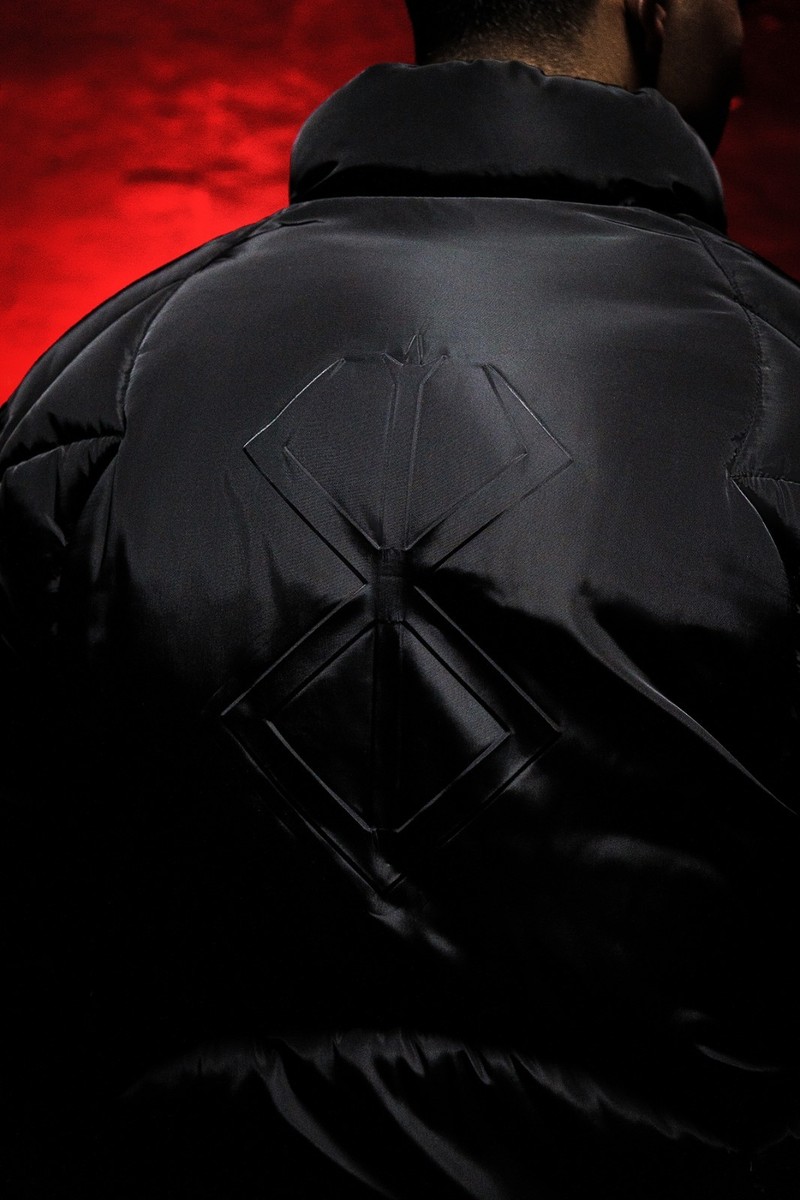 Invicta Kuru Tormented Puffer Jacket Berserk Inspired Anime Wear