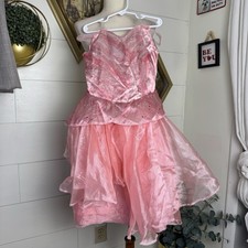 Wicked Deluxe Glinda Pink Dress Child Costume Girls' Size 6/6x