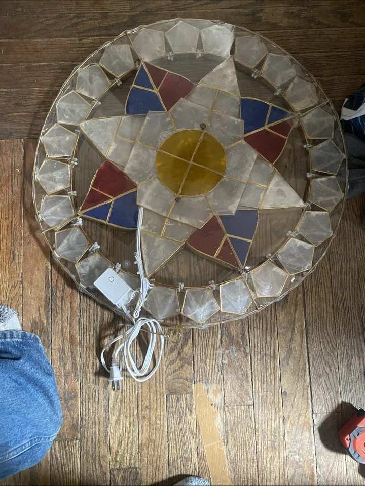 Christmas Capiz Parol LED Lantern Filipino 2024 FE08 size 24” US Seller 🇺🇸 - Image 4 of 4