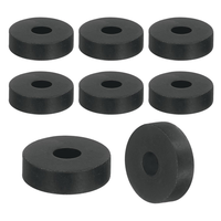 36 StüCk Gummi Unterlegscheiben 20Mm Od, Flache Beilagscheiben 6Mm Id, 6Mm Dicke