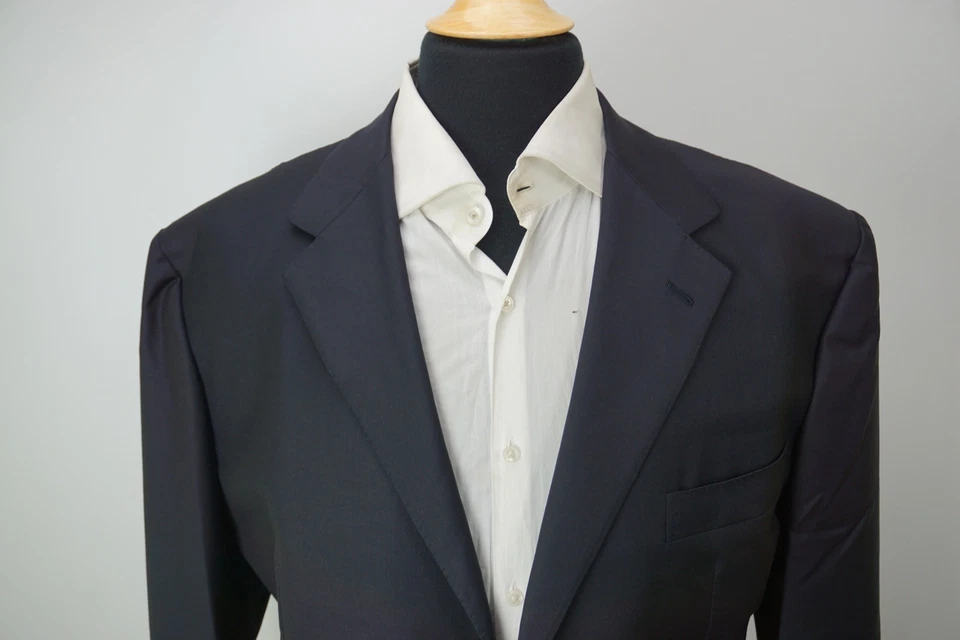 Abrigo Deportivo Sartoria Partenopea Azul 100% Lana Talla 48R NUEVO Foto 2 de 4