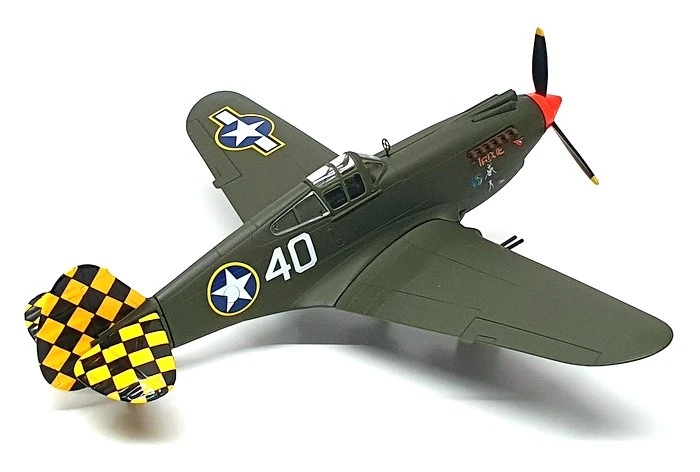 Liberty Speccast 44007 - P40 Warhawk Trixie Military Aircraft Collector Bank - Image 2 of 4