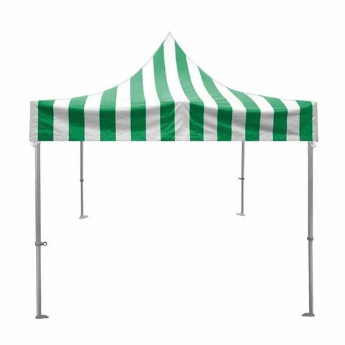 10x10 Commercial Heavy Duty Pop Up Tent Green Canopy Outdoor Party Gazebo Used
