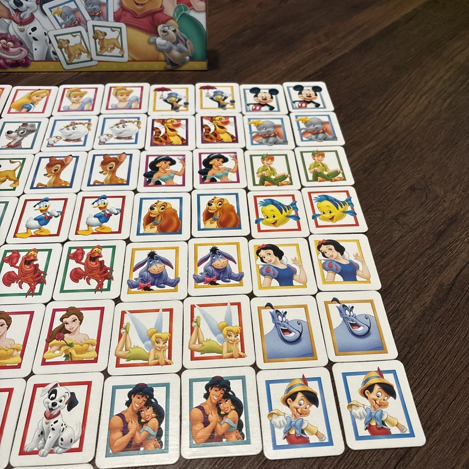Memory Game The Disney Edition Milton Bradley 2002 Hasbro #41020 COMPLETE - Image 4 of 4