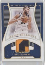 2021-22 Panini National Treasures Jersey Prime 11/25 Rudy Gobert #JT-RDG 11wn