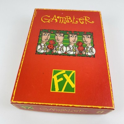 Gambler - FX Schmid 1998 Brettspiel Würfelspiel Taktik Vintage 100% Komplett