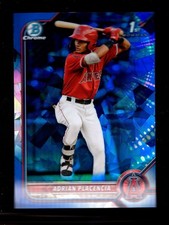 2022 BOWMAN CHROME SAPPHIRE BDC205 ADRIAN PLACENCIA RC ANGELS