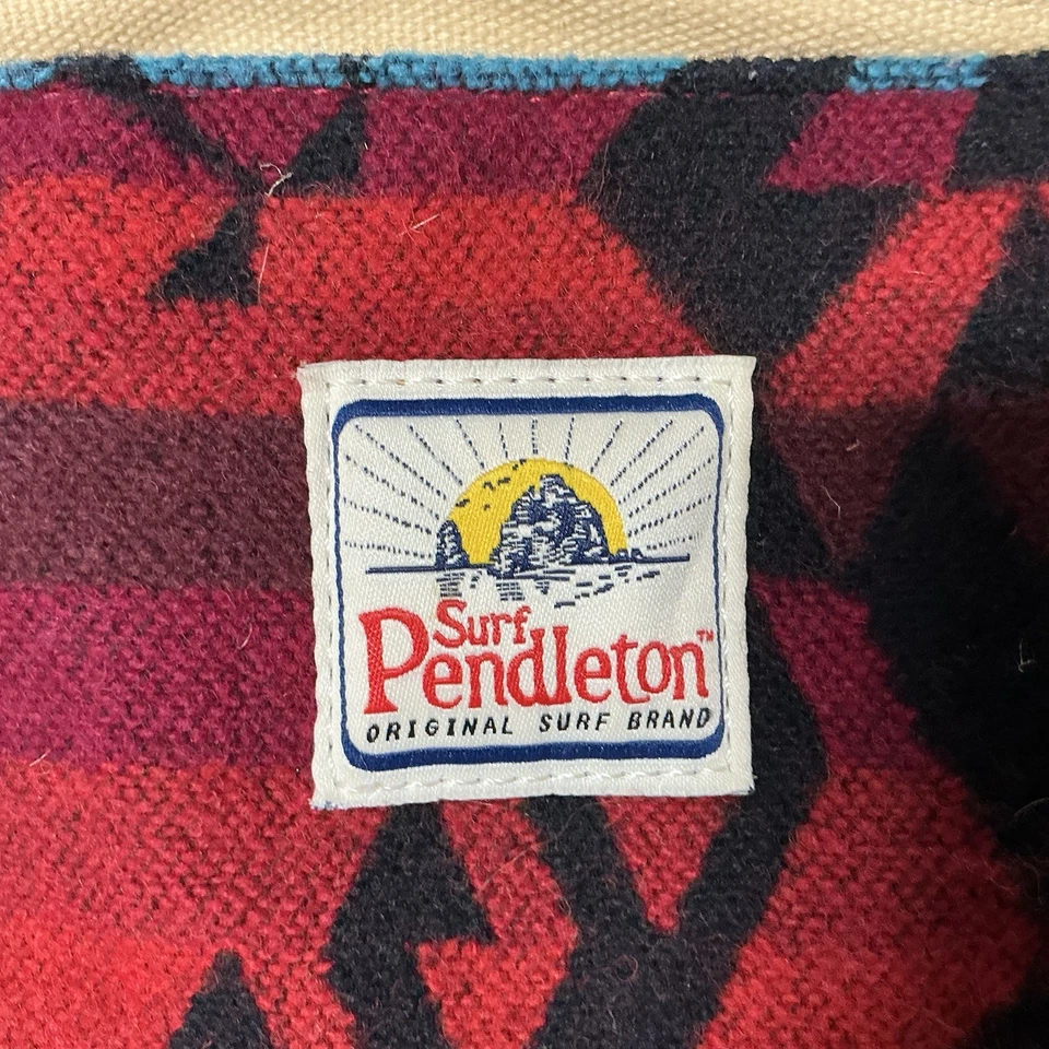 Surf Pendleton шерсти холст покупки путешествий сумка с короткими ручками Beach Ikat Southwest - Изображение 2 из 4