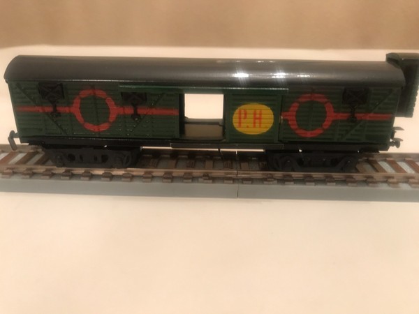 Vagón de tren mercancías vintage (años 60). En muy buen estado.