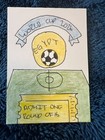 ACEO World Cup Round of 16 Trading Card Hand Drawn Egypt — photo 1