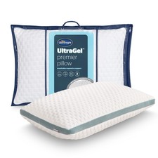 Silentnight Ultragel Premier Pillow Pair Responsive Foam Core Pressure Relief