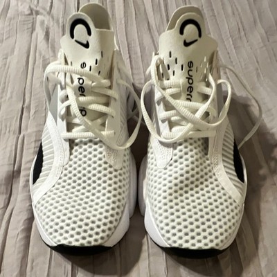 Nike SuperRep Go CJ0860-100 White Black Mesh Training Sneakers Low Top 