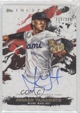 2021 Topps Inception Rookie and Emerging Star 115/299 Jordan Yamamoto Auto 0c6