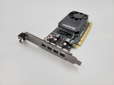 Dell NVIDIA Quadro P1000 4GB GDDR5 PCIe Graphics Card Dell P/N: 0G7T21 Tested