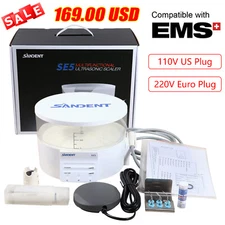 Touch New Dental Ultrasonic Piezo Scaler+ Detachable Handpiece Fit EMS SANDENT