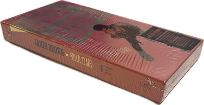 James Brown Star Time 4 Disc CD Box Set - Polygram Records 1991 NEW! SEALED!