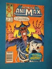 ANIMAX # 4 - FINE 6.0 - 1987 NEWSSTAND - BASED ON TOYS - FINAL ISSUE IN SERIES