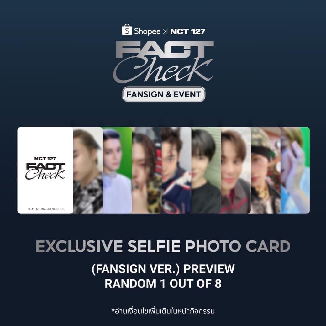 NCT 127 album FACT CHECK SHOPEE THAILAND FANSIGN EVENT OFFICIAL