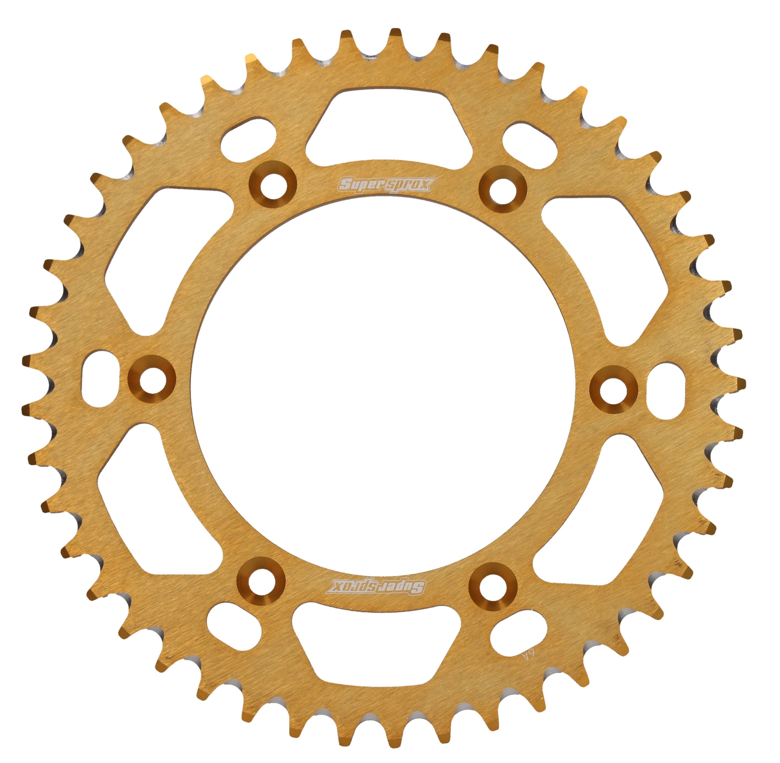 Supersprox Aluminum Sprocket Fits KTM Husqvarna GasGas Husaberg SWM Gold 52 Z