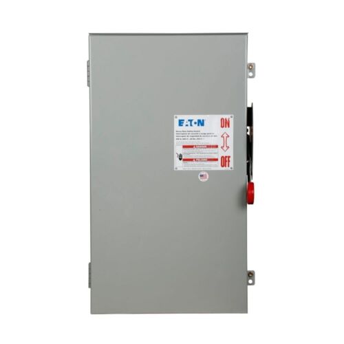 ⚡️Eaton DH364URKN Heavy Duty Safety Switch 200A 600V 4W Non-Fusible 3R 1/3Phase - Zdjęcie 1 z 1