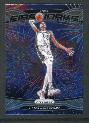 2024-25 VICTOR WEMBANYAMA PANINI PRIZM FIREWORKS | eBay