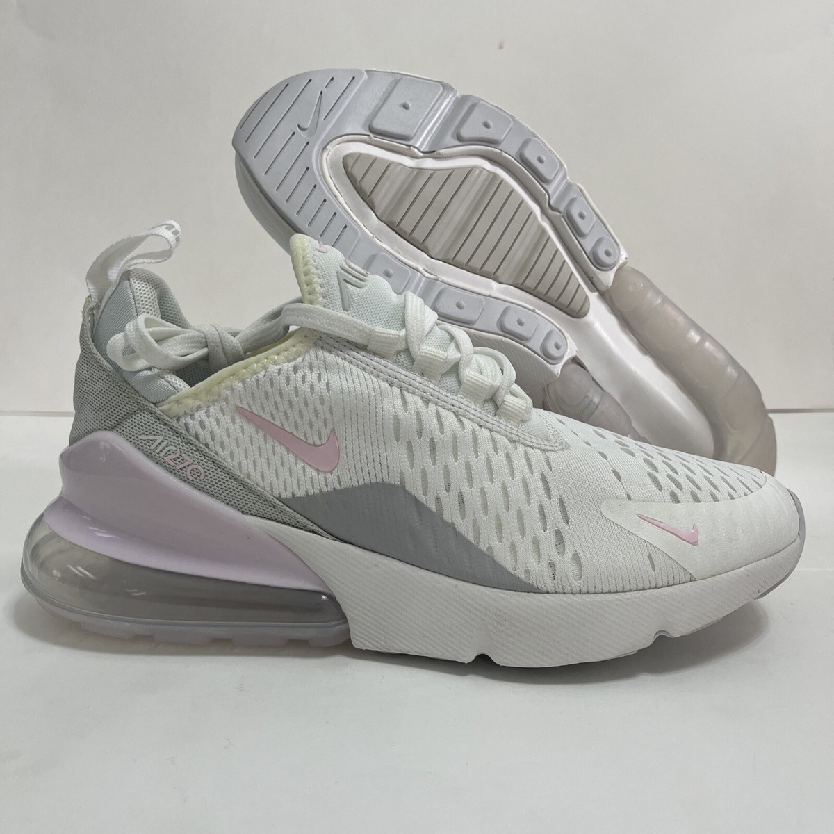 Grey Nike 270 Kids Trainer Womens Nike Air 270 Grey And Pink Size