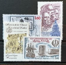 TIMBRES FRANCE 1981 N° 2170 à 2173 YT NEUFS ** MNH